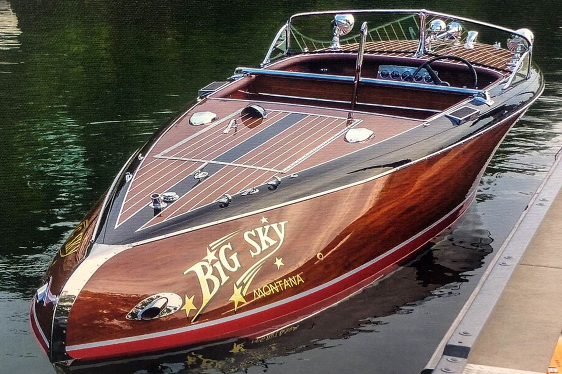 Mahogony Wood Boat Repair Restoration Custom Build